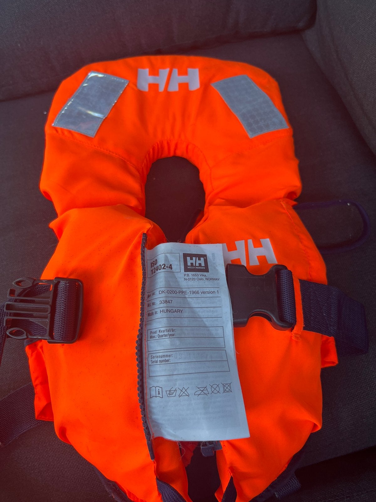 Helly Hansen Reddingsvest 5-15 kg, Ophalen, Zo goed als nieuw, Kind, Reddingsvest of Zwemvest