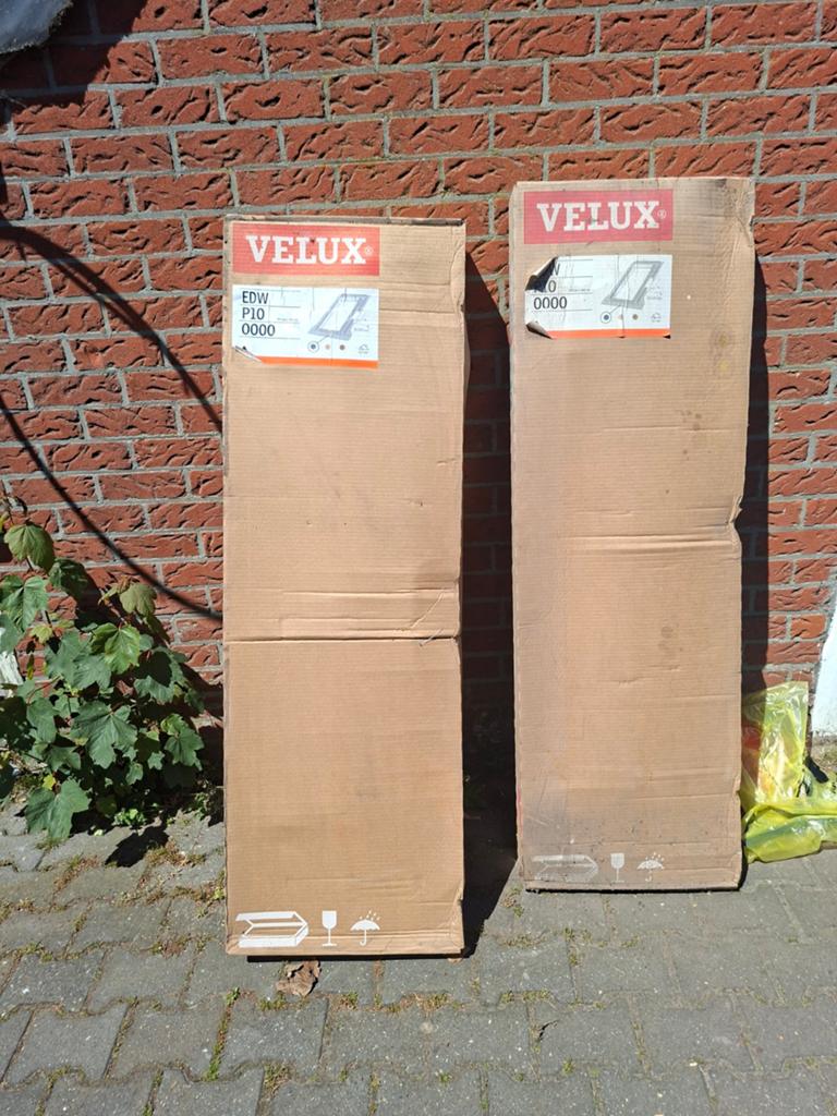 Nieuw koppelstukken voor een Velux Dakraam EDW P10 94x160 cm, Ophalen, 80 tot 120 cm, Nieuw, 160 cm of meer