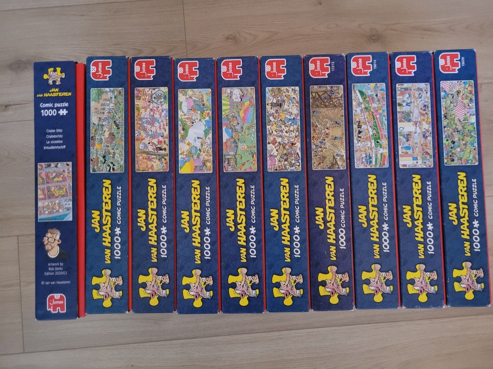 Jan van Haasteren Puzzels 1000 stukjes - Diverse, Ophalen of Verzenden, Meer dan 50 stukjes, Zo goed als nieuw