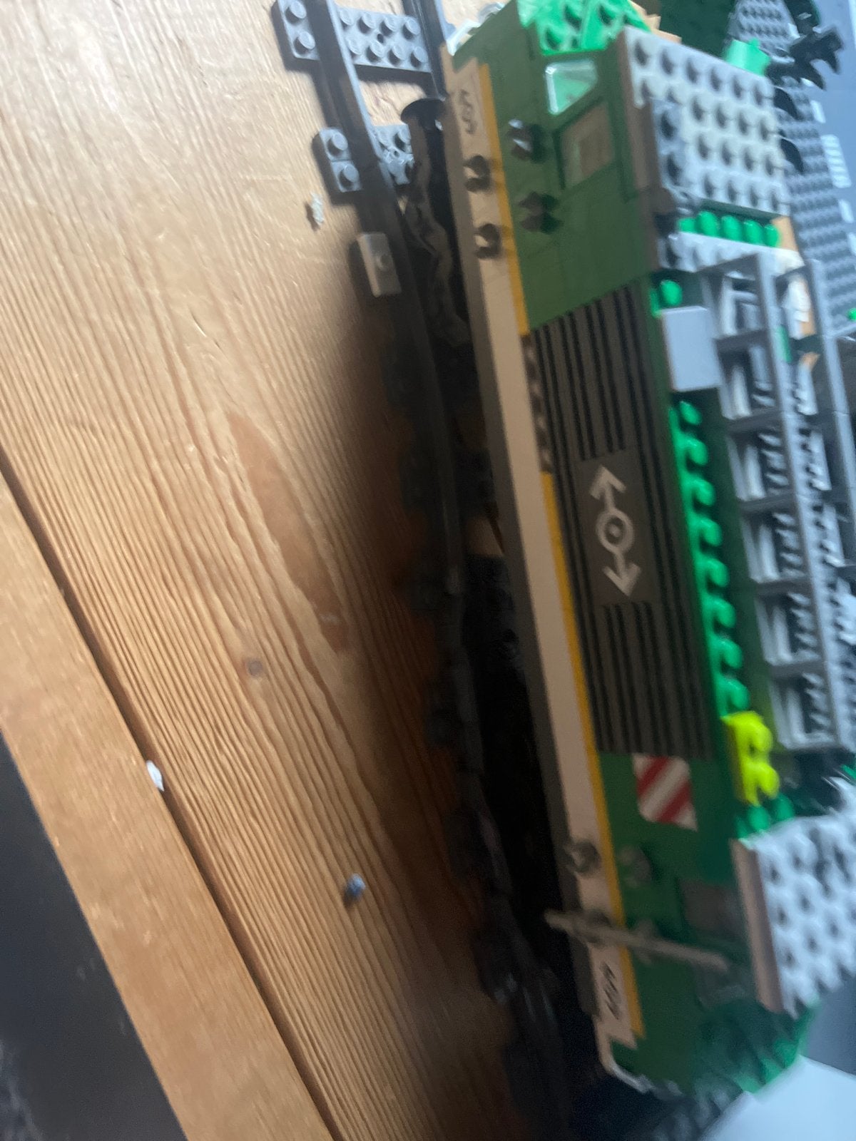 LEGO Trein met 60 Spoorwegen en Wagons, Overige merken, Gebruikt, Ophalen of Verzenden, Gelijkstroom