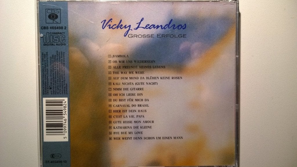 Vicky Leandros - Grosse Erfolge, Ophalen of Verzenden, 1980 - 1989, Zo goed als nieuw