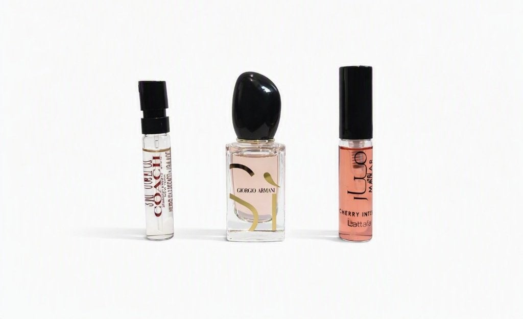 Parfumset Armani Sì, Lattafa & Coach – totaal 13 ml, Verzenden, Nieuw