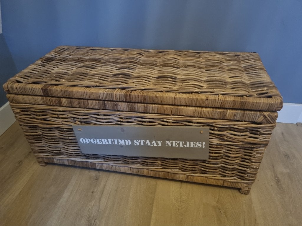 Opbergmand/speelgoedmand, Ophalen, Zo goed als nieuw, Opbergmeubel