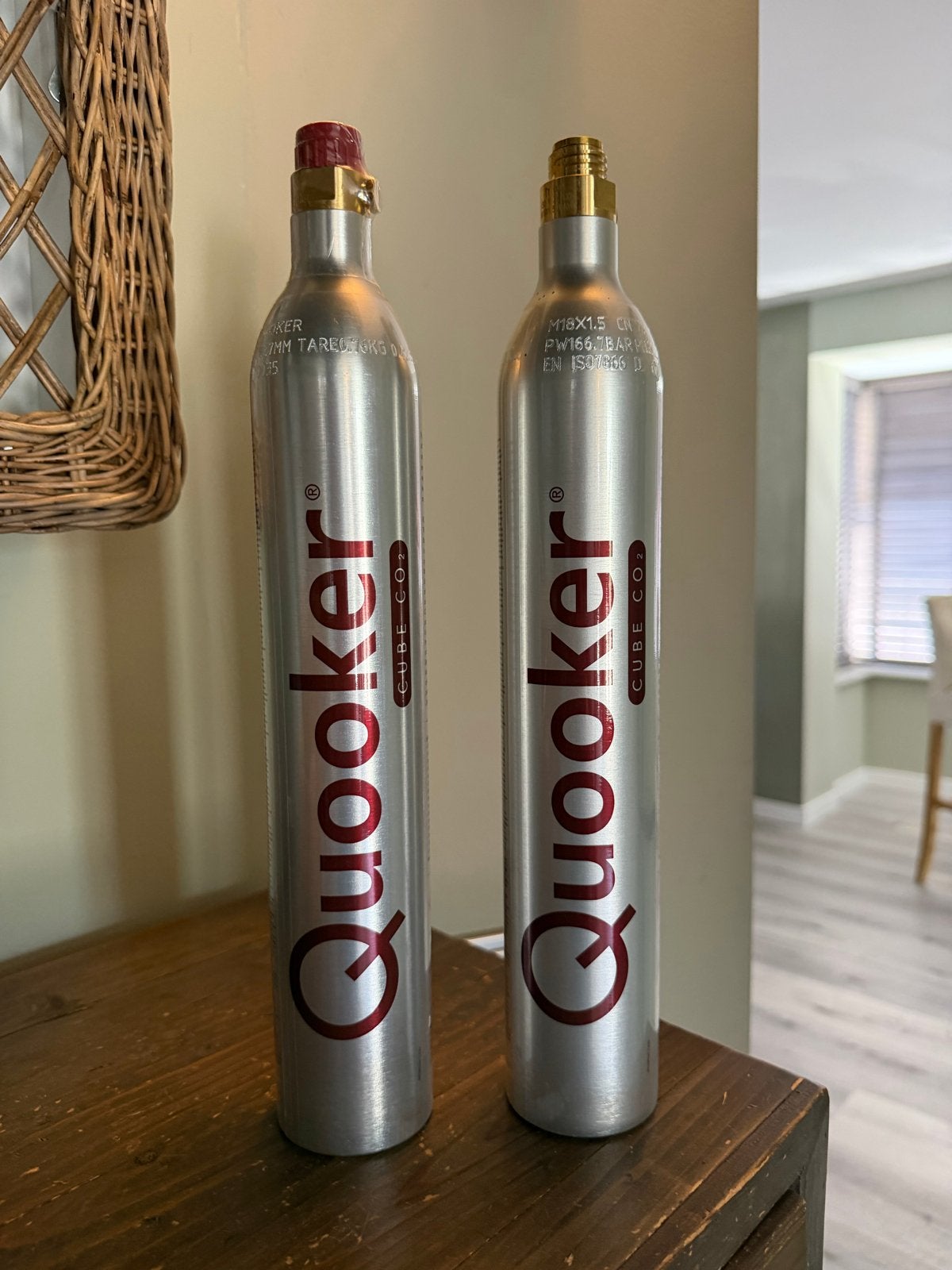 Quooker CUBE CO2 cilinders en waterfilters, Ophalen, Nieuw