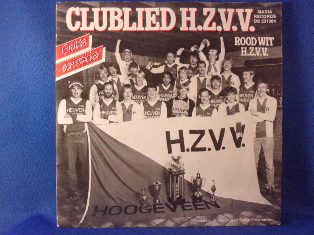 SINGLE: CLUBLIED H.Z.V.V.  (NIEUWSTAAT), 7 inch, Single, Ophalen of Verzenden, Zo goed als nieuw