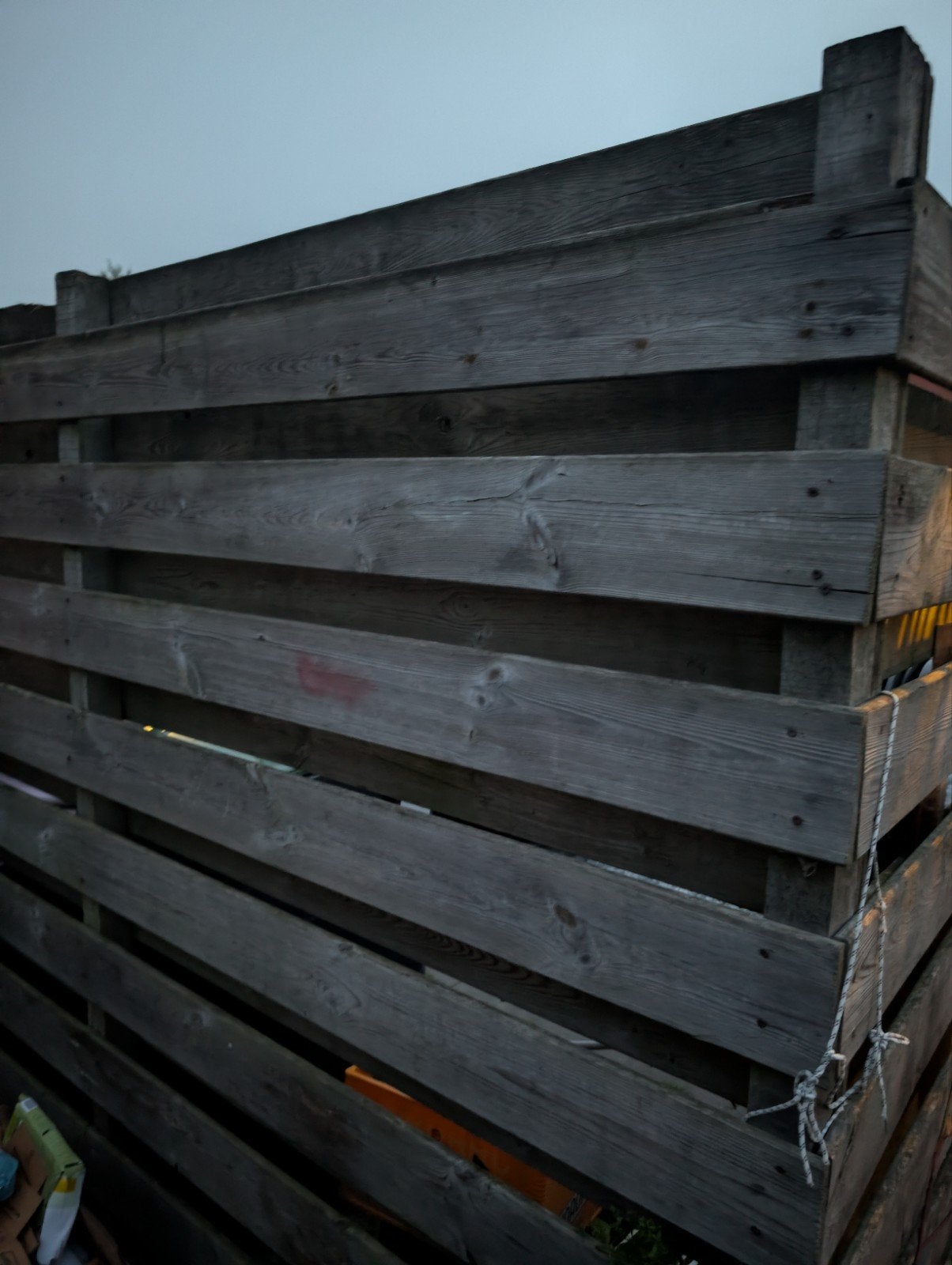 Gratis schutting van gebruikt hout, Tuin en Terras, Ophalen of Verzenden