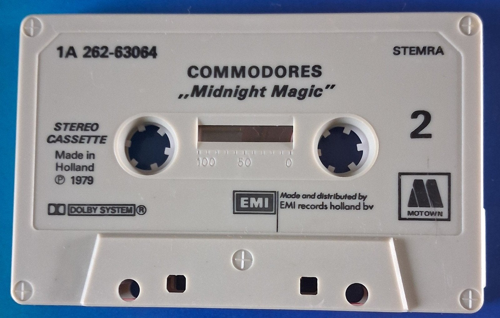 COMMODORES, Midnight Magic. 1979. Cassette bandje., Verzamelen, Ophalen, Zo goed als nieuw, Overige typen