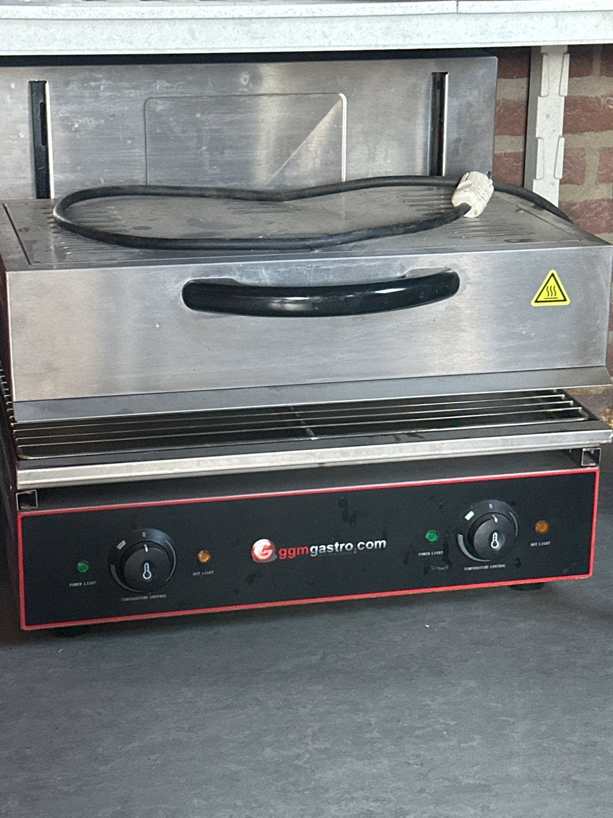 Salamander grill 240V te huur - GGM Gastro, Ophalen of Verzenden, Gebruikt