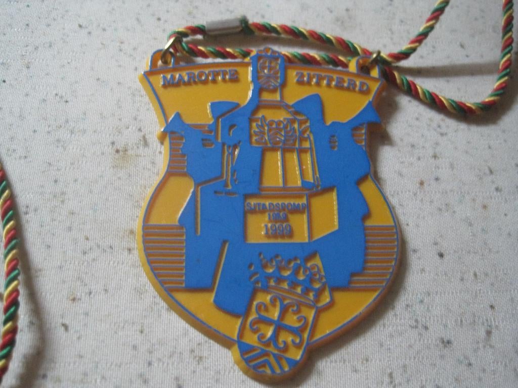 carnavals medaille marotte sittard, Ophalen of Verzenden, Overige materialen
