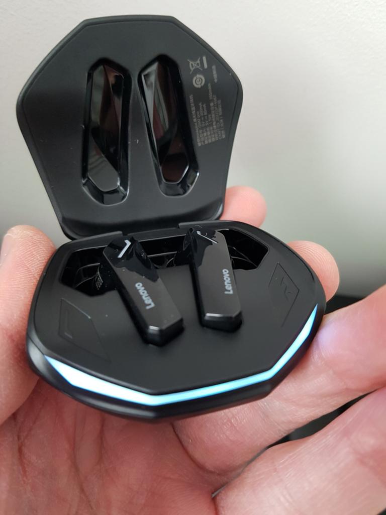 Lenovo Oordopjes, Zwart, In gehoorgang (in-ear), Overige merken, Bluetooth