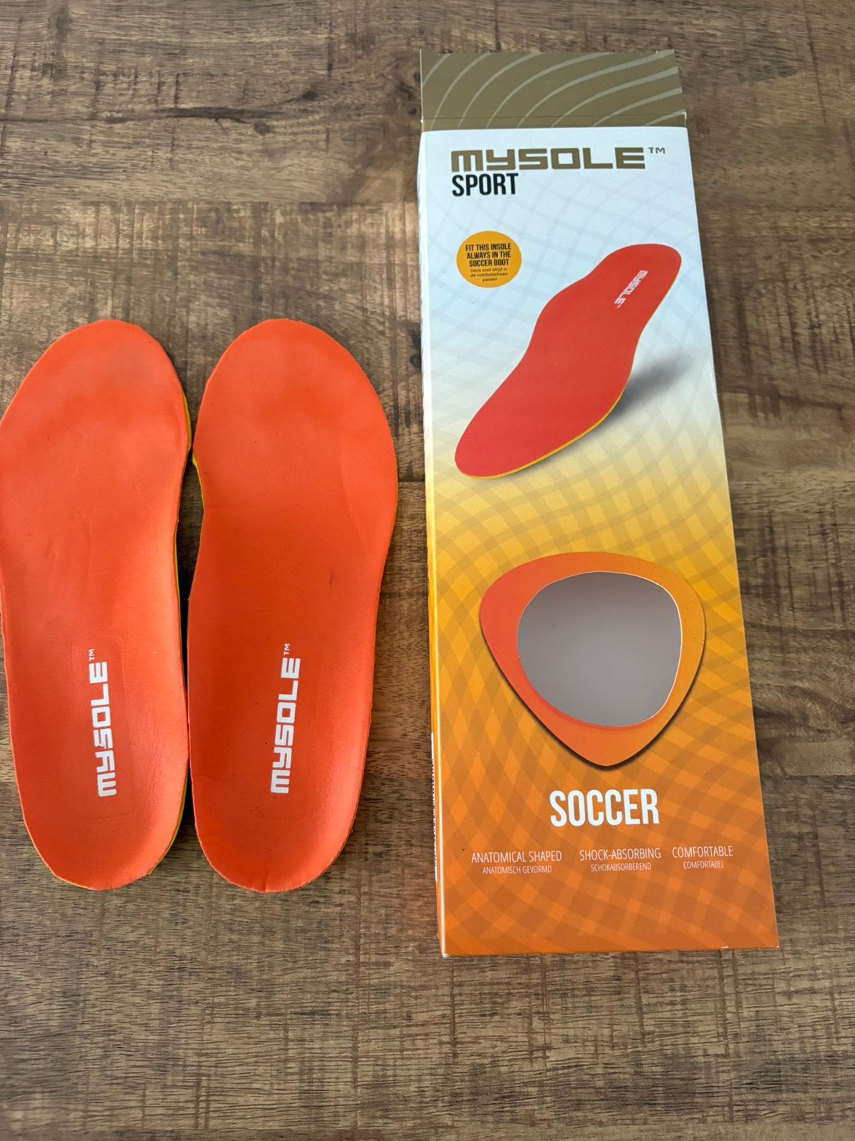 Voetbal zooltjes, Maat XS of kleiner, Ophalen of Verzenden, Zo goed als nieuw, Schoenen