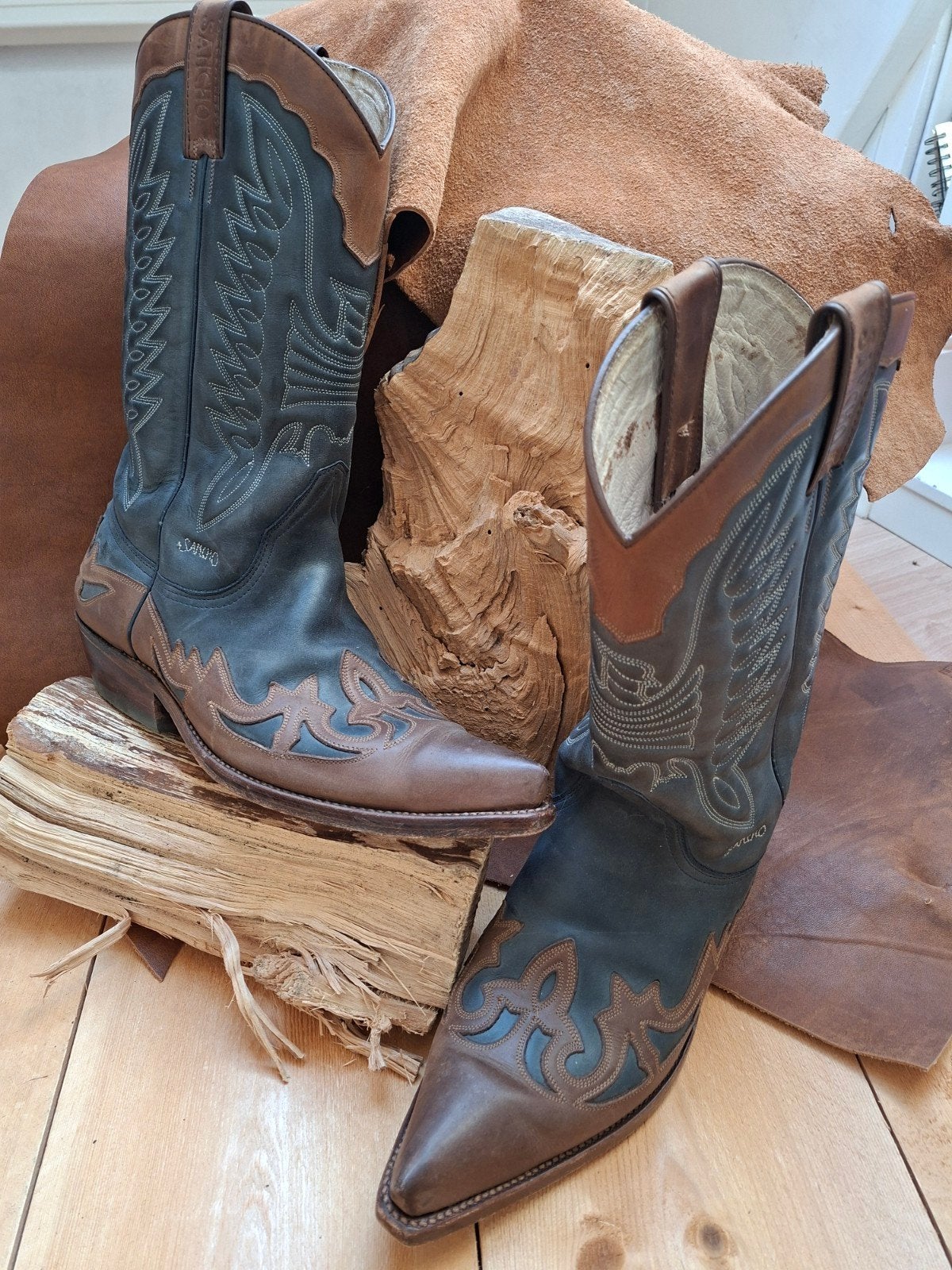 Sancho westernboots maat 45, Ophalen of Verzenden, Zo goed als nieuw, Bruin