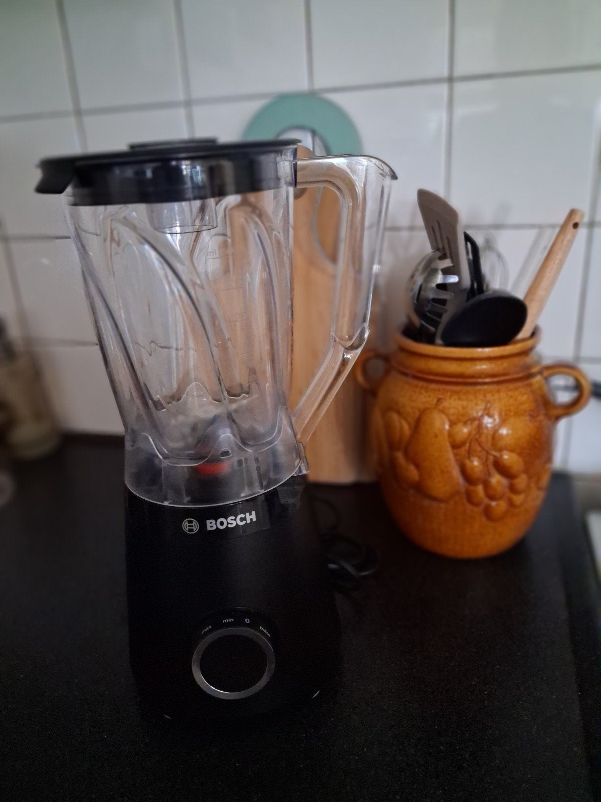 Blender Bosch MMB6141B VitaPower Serie 4, Ophalen of Verzenden, Zo goed als nieuw, Blender