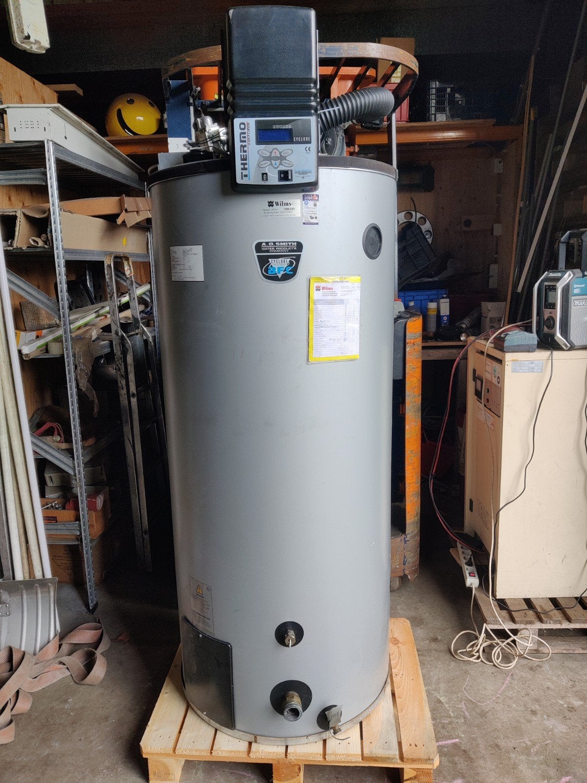 Gasgestookte condensatie boiler 368 liter, 100 liter of meer, Nieuw, Ouder dan 10 jaar, Boiler