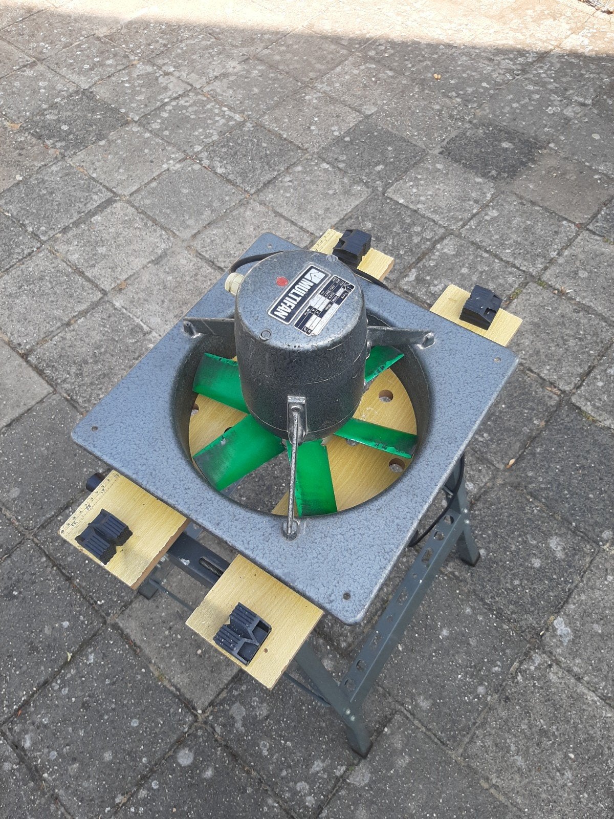 wand/muurventilator, Ophalen, Afzuiger