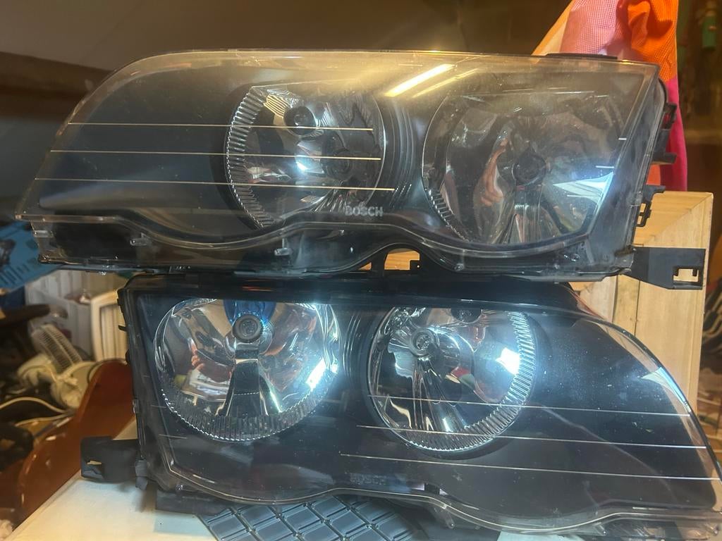 Bmw E46 koplampen, Ophalen, Gebruikt, BMW