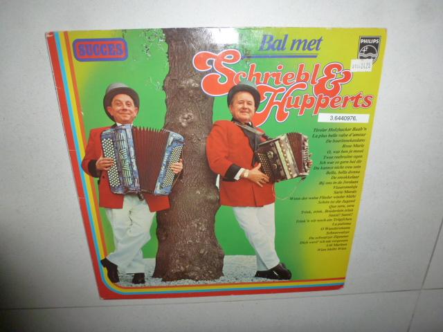 Vinyl LP Bal met HARMONICA DUO K.SCHRIEBEL / J. HUPPERTS, Ophalen of Verzenden, Zo goed als nieuw, Overige formaten, Levenslied of Smartlap