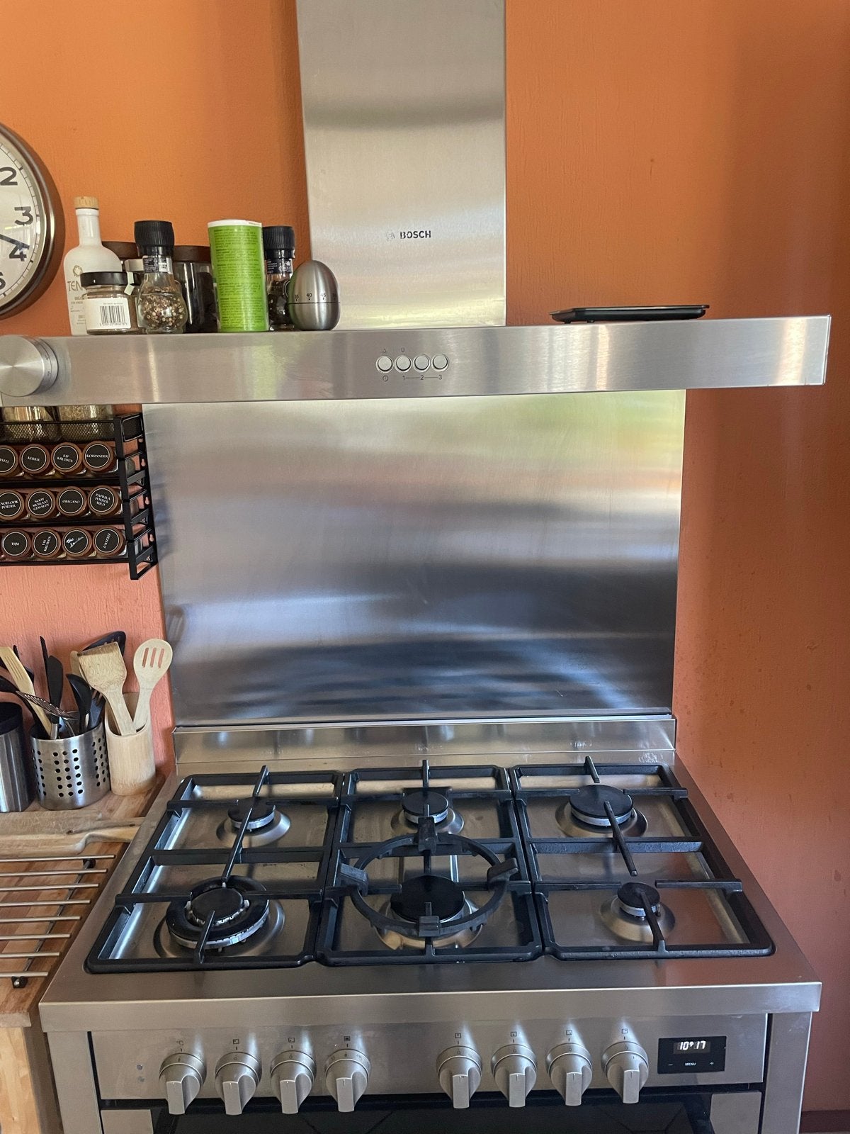 Pelgrim Gasfornuis met Oven - RVS, Witgoed en Apparatuur, Fornuizen, 60 cm of meer, Ophalen of Verzenden, Zo goed als nieuw, Gas