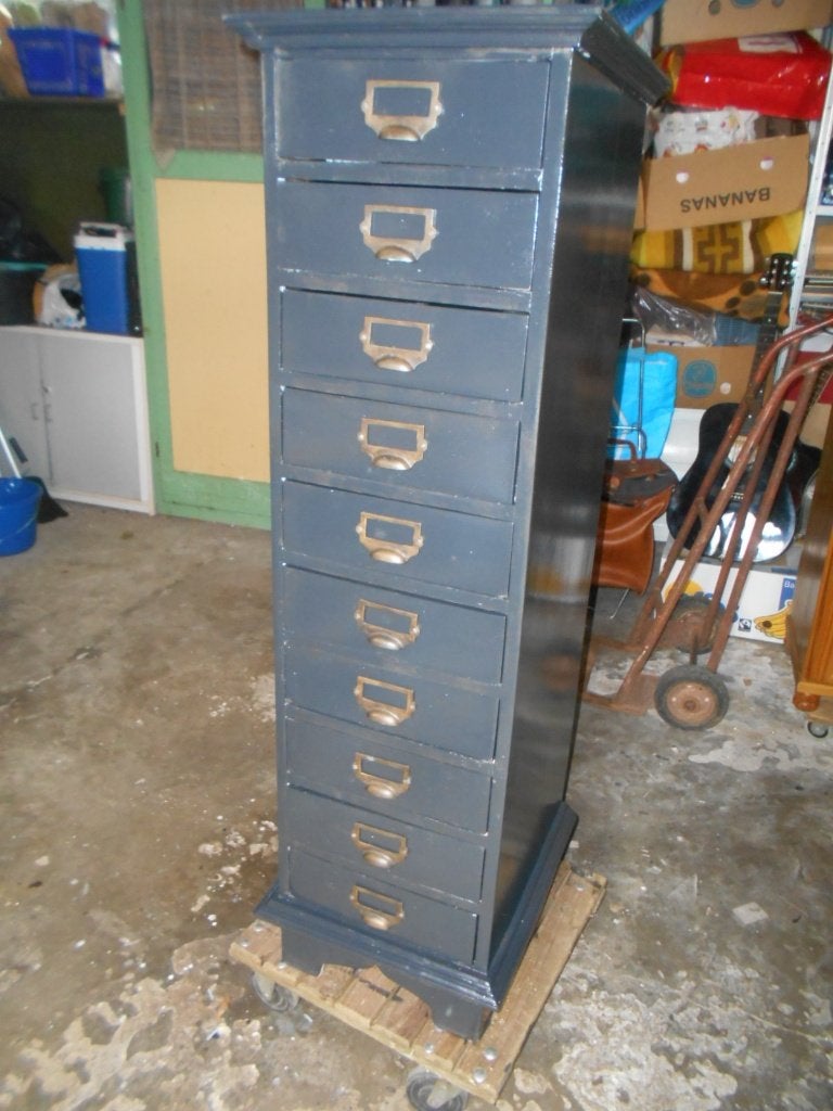 Ladenkastje, Huis en Inrichting, Ophalen, Gebruikt, 50 tot 100 cm, 3 of 4 laden