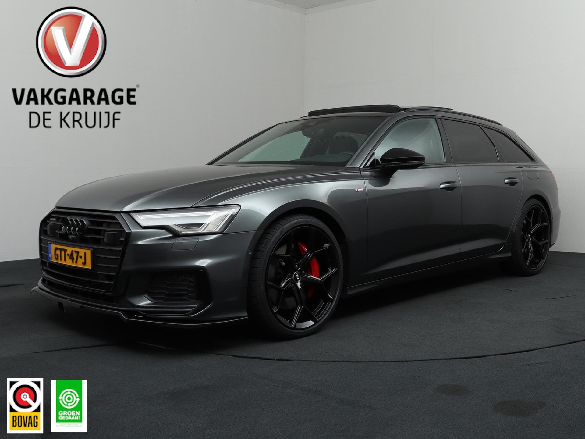 Audi A6 Avant 55 TFSI e quattro Competition Pano Trekhaak So, Auto's, Audi, Automaat, Gebruikt, 4 cilinders, Plug-in hybride