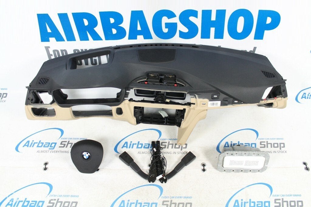 Airbag set - Dashboard beige head up BMW 3 serie F30 F31 F34