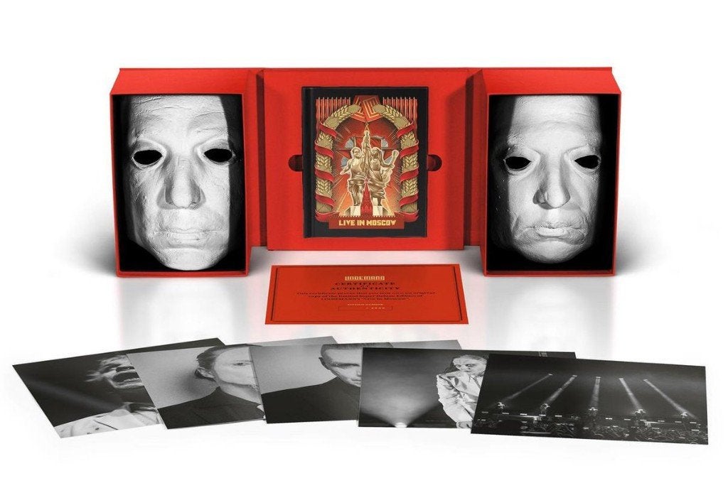 LINDEMANN LIVE IN MOSCOW BLU RAY+CD LIMITED SUPER DELUXE, Cd's en Dvd's, Blu-ray, Ophalen of Verzenden, Nieuw in verpakking, Muziek en Concerten