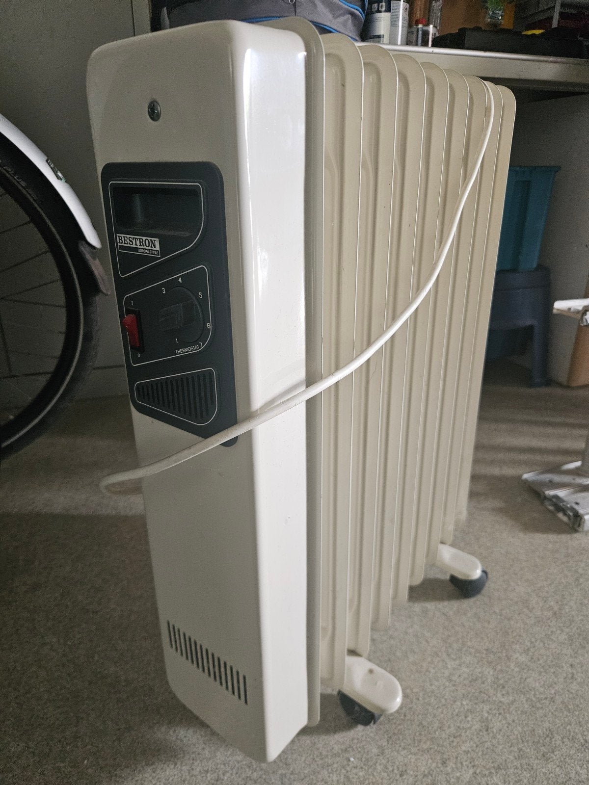 Bestron elektrische olieradiator - Zo goed als nieuw, Ophalen, Overige soorten, Elektrisch, Zo goed als nieuw