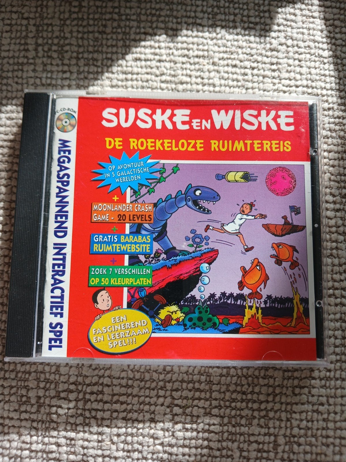 Willy Vandersteen - De roekeloze ruimtereis, Spelcomputers en Games, Puzzel en Educatief, 1 speler, Ophalen of Verzenden, Zo goed als nieuw