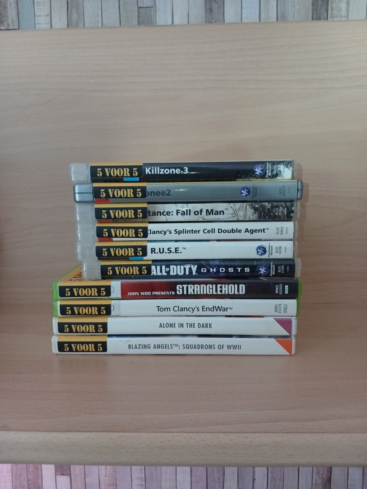 Diverse games bundel: Killzone, Call of Duty, Splinter Cell, Spelcomputers en Games, Games | Overige, Ophalen of Verzenden, Gebruikt