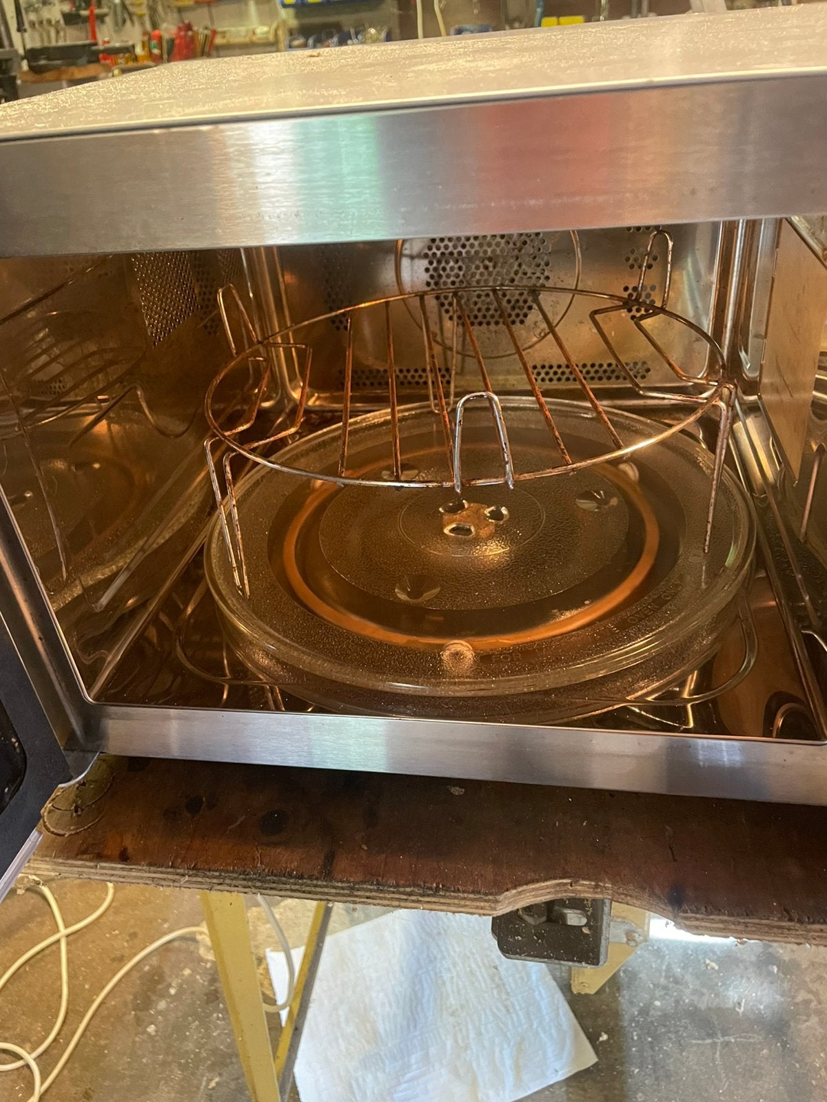 Combi magnetron, Ophalen