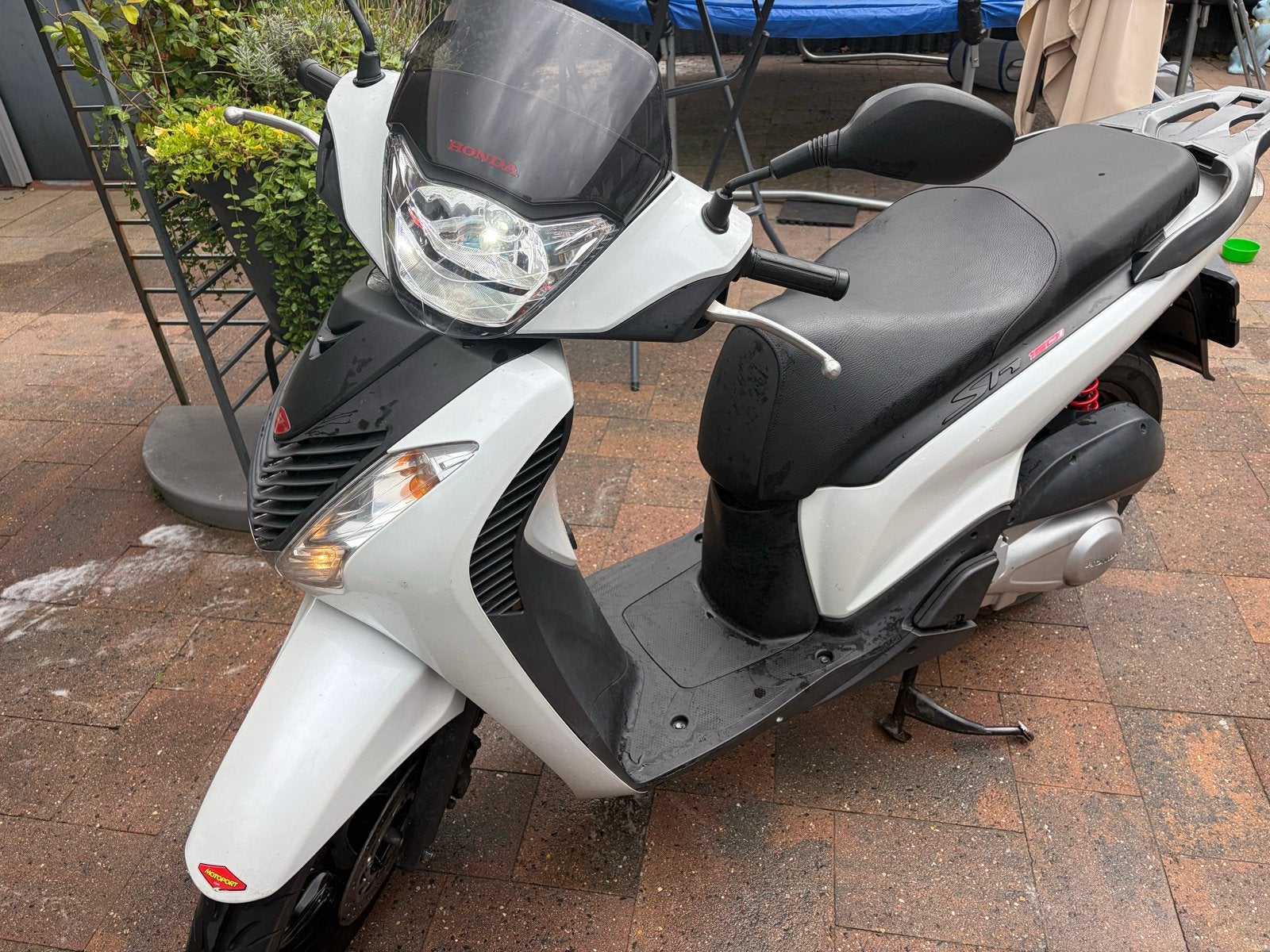 Honda SH150i Scooter - Wit - Goed onderhouden, Fietsen en Brommers, Ophalen, Gebruikt, Benzine, 150 cc