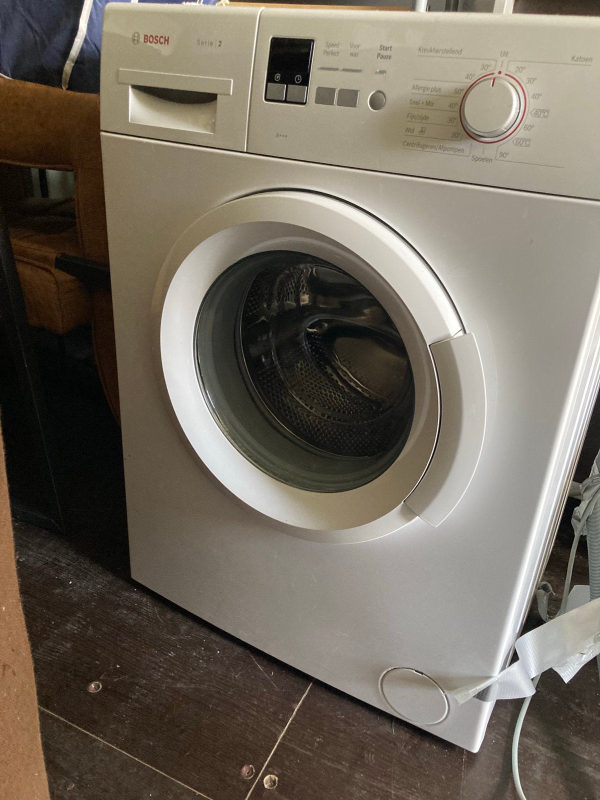 Bosch Serie 2 Wasmachine - weinig gebruikt, Ophalen, Zo goed als nieuw, 85 tot 90 cm, 1200 tot 1600 toeren