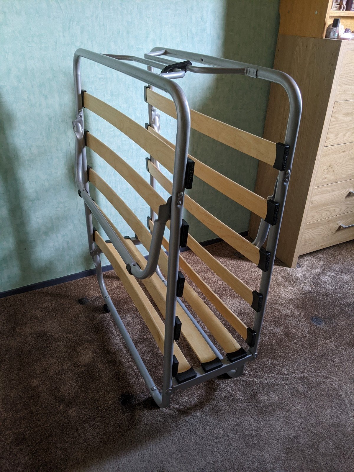 Vouwbed 19x80cm, Ophalen, Gebruikt, Eenpersoons, 190 cm of minder