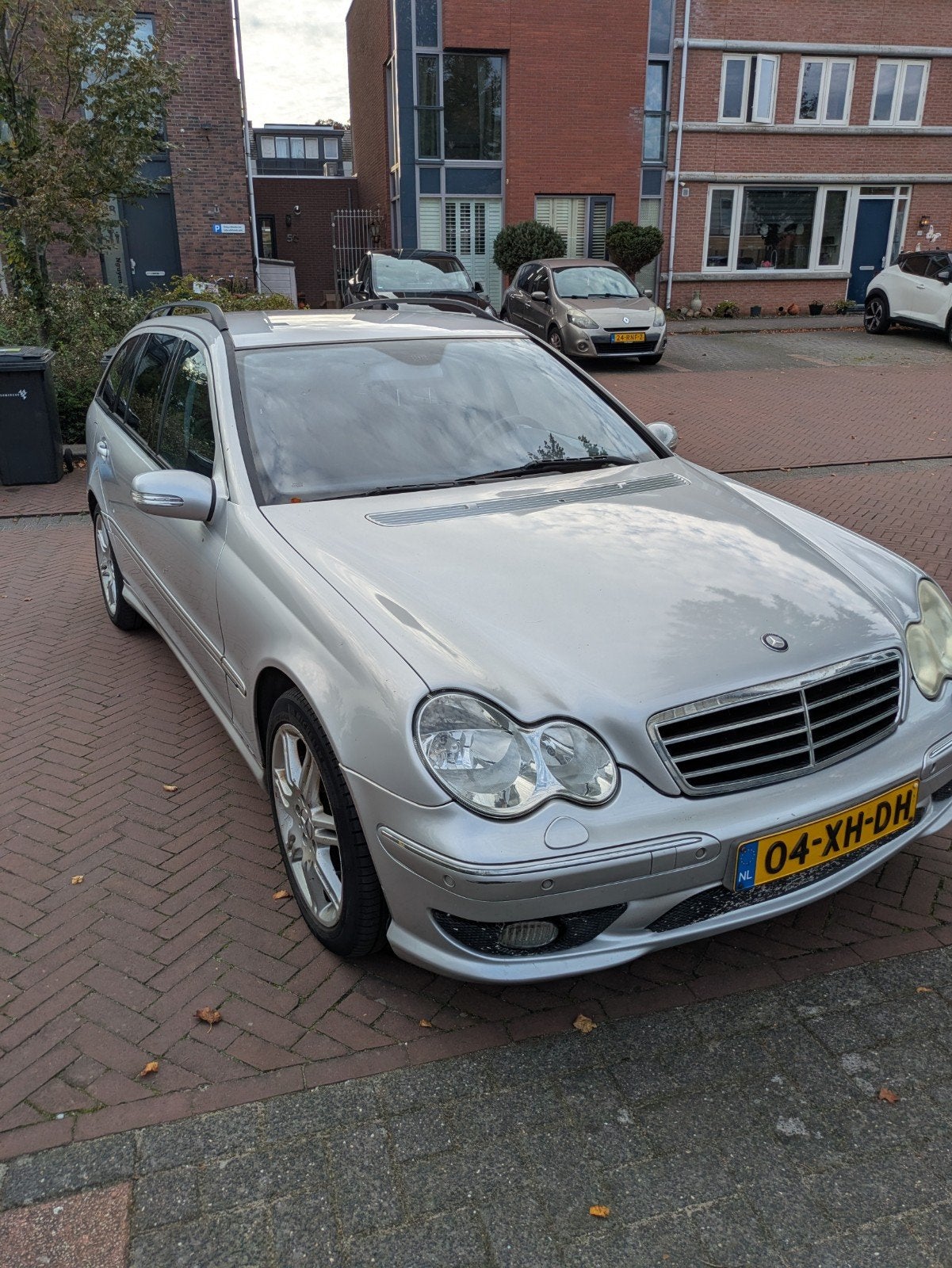 Mercedes-Benz C-Klasse 1.8 C180 compressor Combi 2007 Grijs, Achterwielaandrijving, 1435 kg, Origineel Nederlands, Handgeschakeld