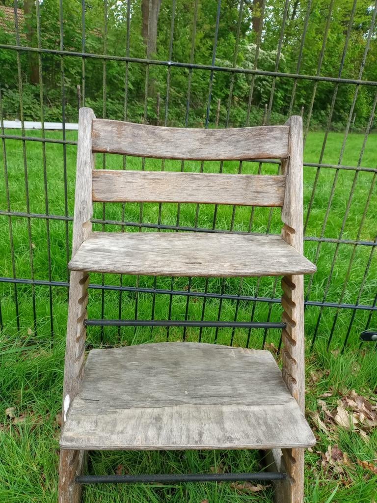 Oude Stokke stoel, Huis en Inrichting, Ophalen, Gebruikt, Overige kleuren, Eén