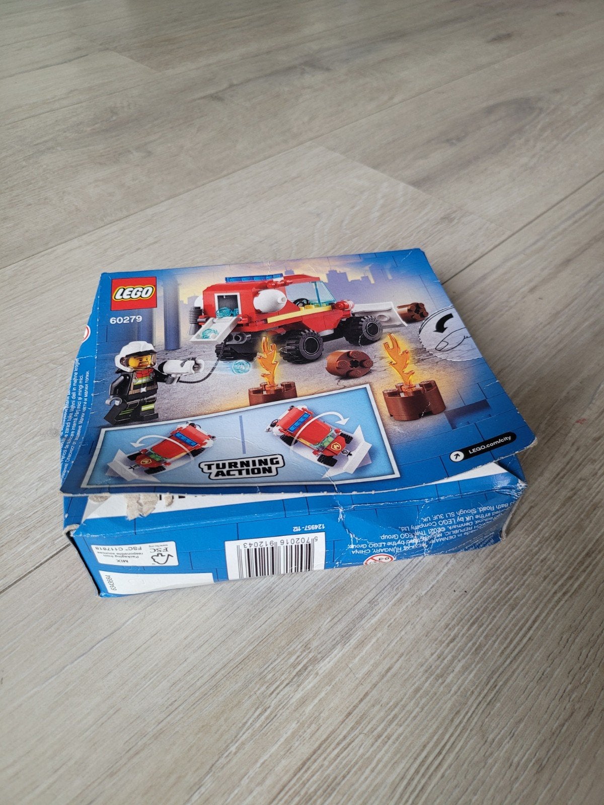 Lego City 60279 Brandweer Hazmat Truck (compleet), Inclusief instructies, Lego, Ophalen of Verzenden, Complete set
