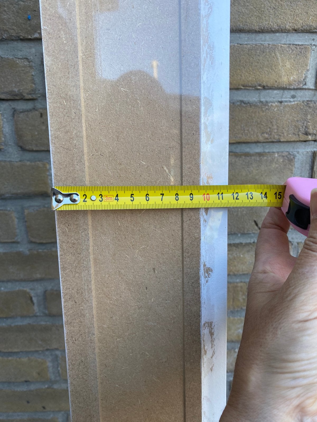 Witte hoge plinten , ongebruikt pak, Nieuw, Ophalen of Verzenden, Mdf, 200 tot 250 cm