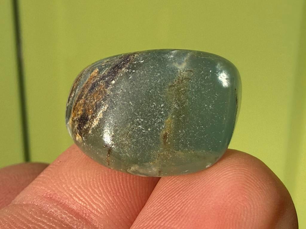 Lemurian Aquatine broekzaksteen mineralen, Ophalen of Verzenden, Mineraal