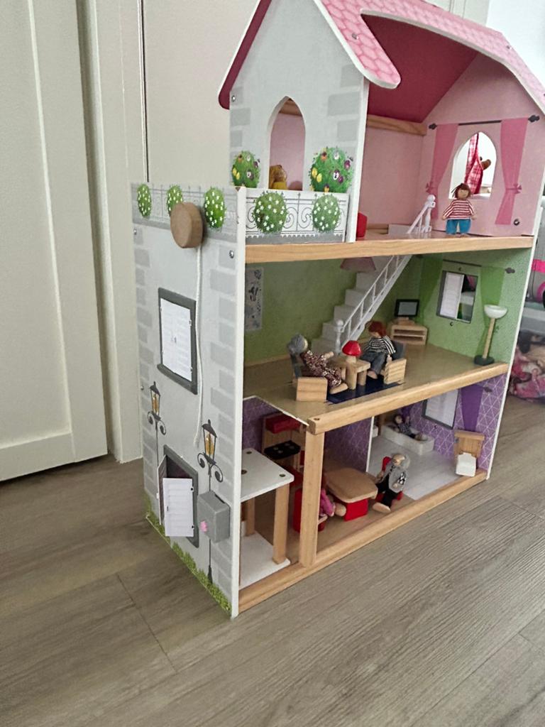 Poppenhuis, Kinderen en Baby's, Speelgoed | Poppenhuizen, Ophalen, Gebruikt, Poppenhuis