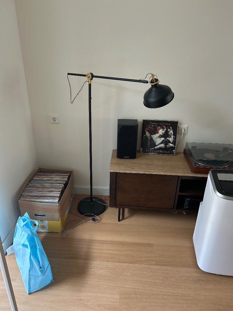 Sfeerlamp ikea, Ophalen, 100 tot 150 cm, E27 (groot), Zo goed als nieuw