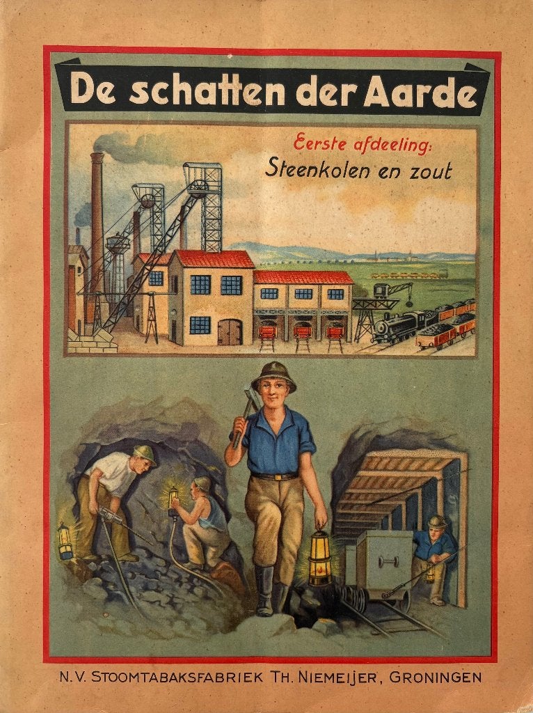Niemeijer Plaatjesalbum Schatten der Aarde (1928-1930), Ophalen of Verzenden, Gelezen, Th. Niemeijer, Plaatjesalbum