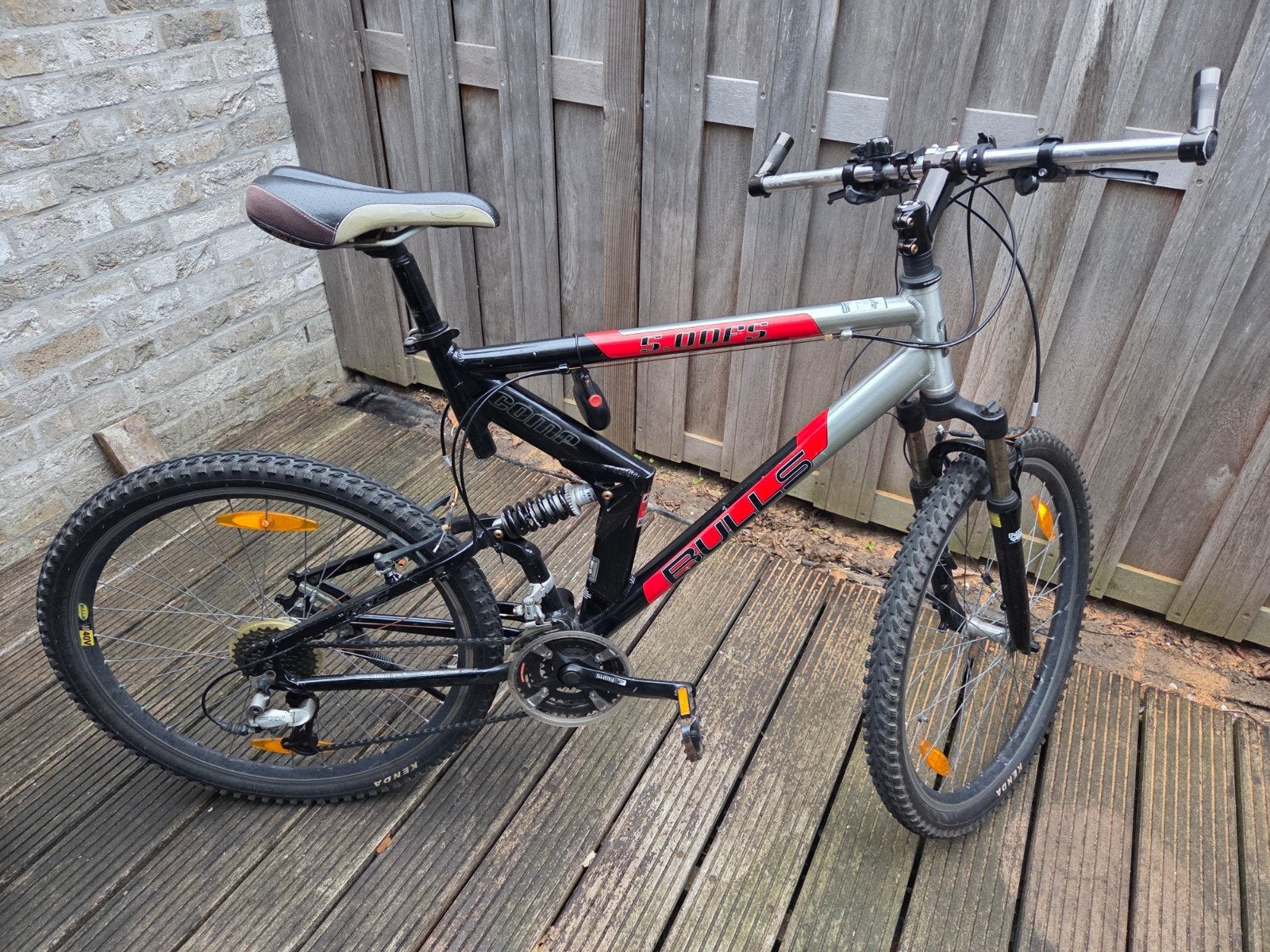 Bulls Comp 26 inch MB (Fully) - Opknapper / Stationsfiets, Gebruikt, Fully, 49 tot 53 cm, Ophalen