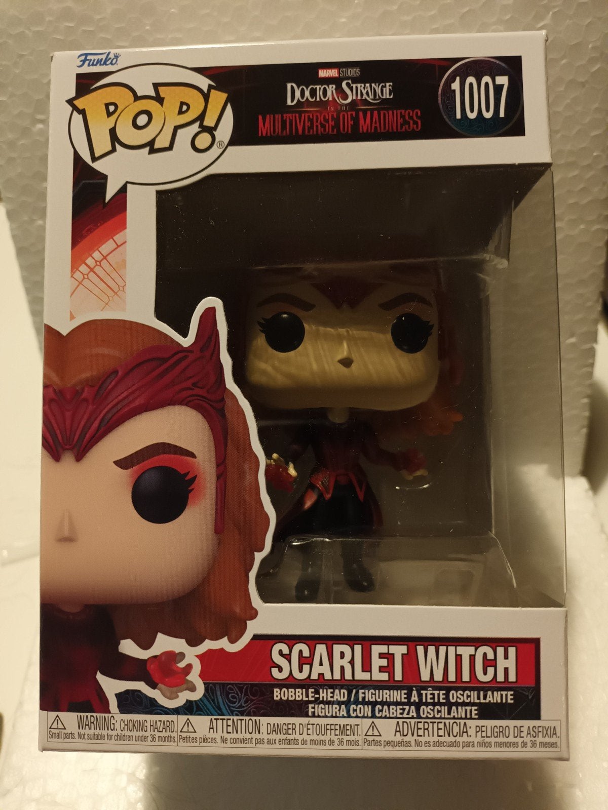 Funko Pop! Scarlet Witch (1007) Doctor Strange, Ophalen of Verzenden, Nieuw