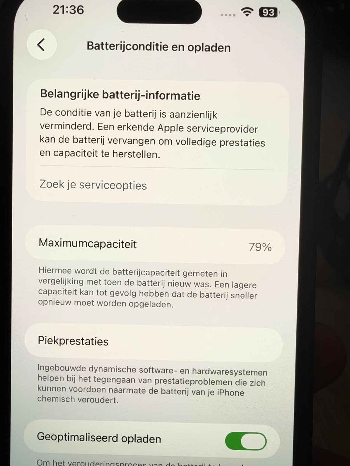 Foto 4 van Iphone 14 pro max 128GB ZWART