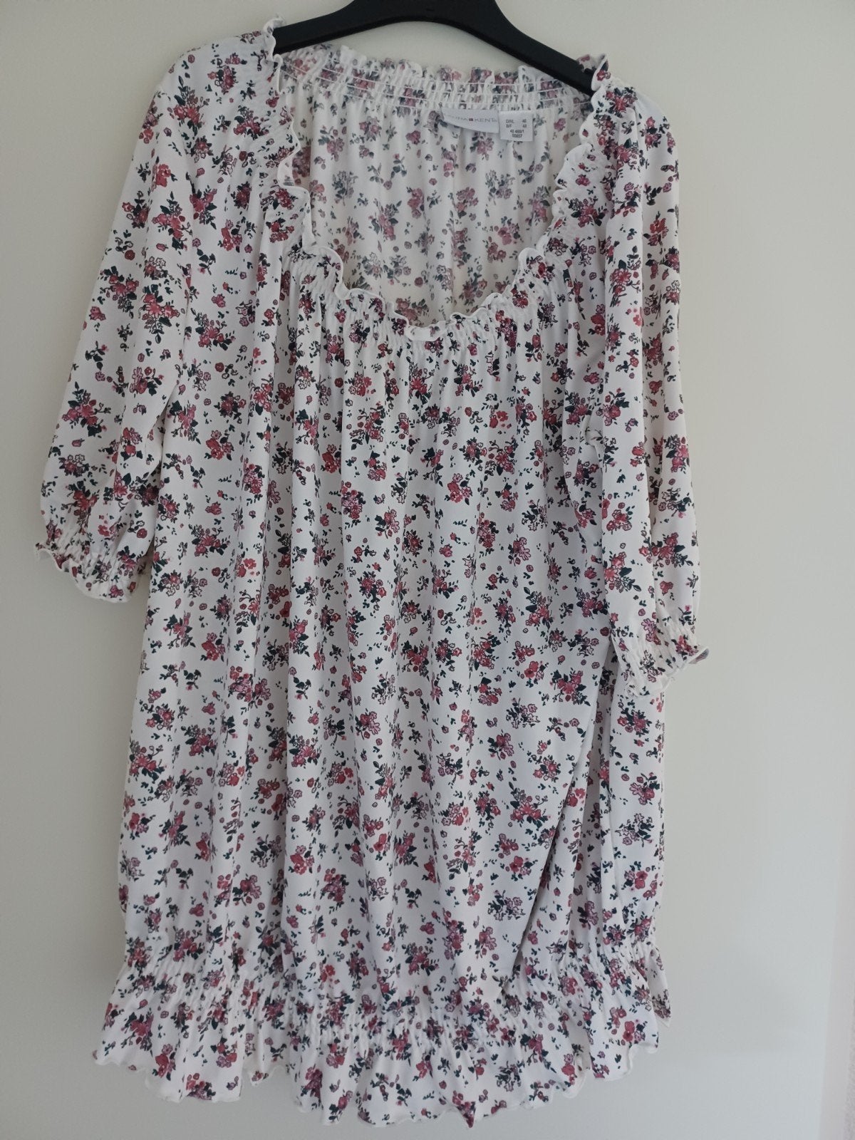 bloemetjes blouse mt 46, bijna nieuw, Laura kent, Ophalen of Verzenden, Zo goed als nieuw, Maat 46/48 (XL) of groter