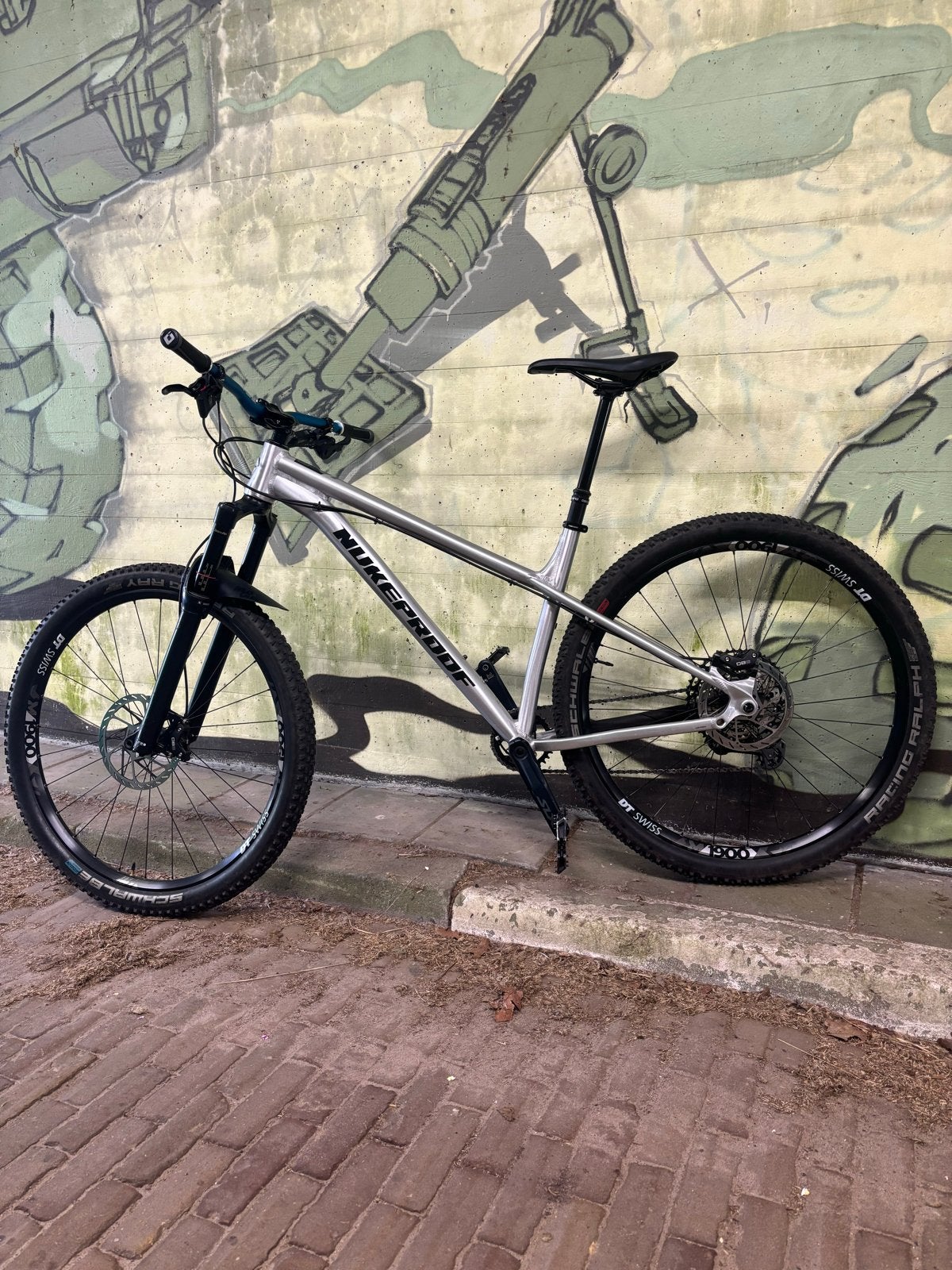 Nukeproof Scout 290 Pro Bike (L) - Brushed Silver, Fietsen en Brommers, Gebruikt, Hardtail, Heren, Schijfrem