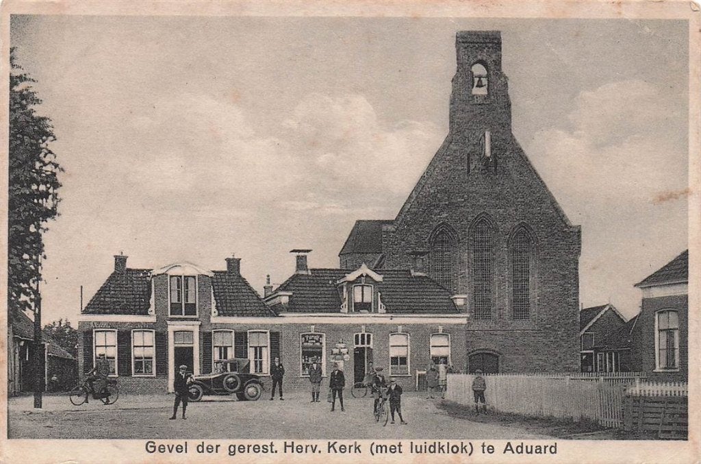 702-415-029 Gevel Der Gerest Herv Kerk (Met Luidklok) Te Ad, Verzenden, Voor 1920, Groningen