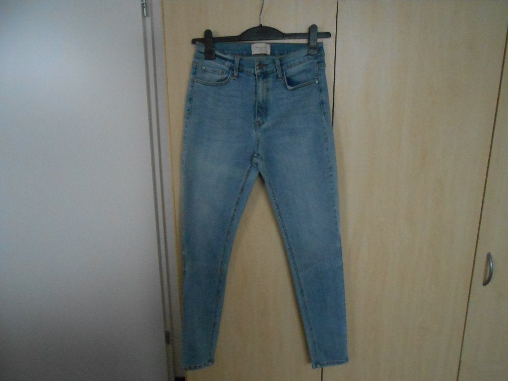 Mooie skinny jeans maat 28/32 Freequent Harlow, Kleding | Dames, Freequent, Blauw, Ophalen of Verzenden, Zo goed als nieuw