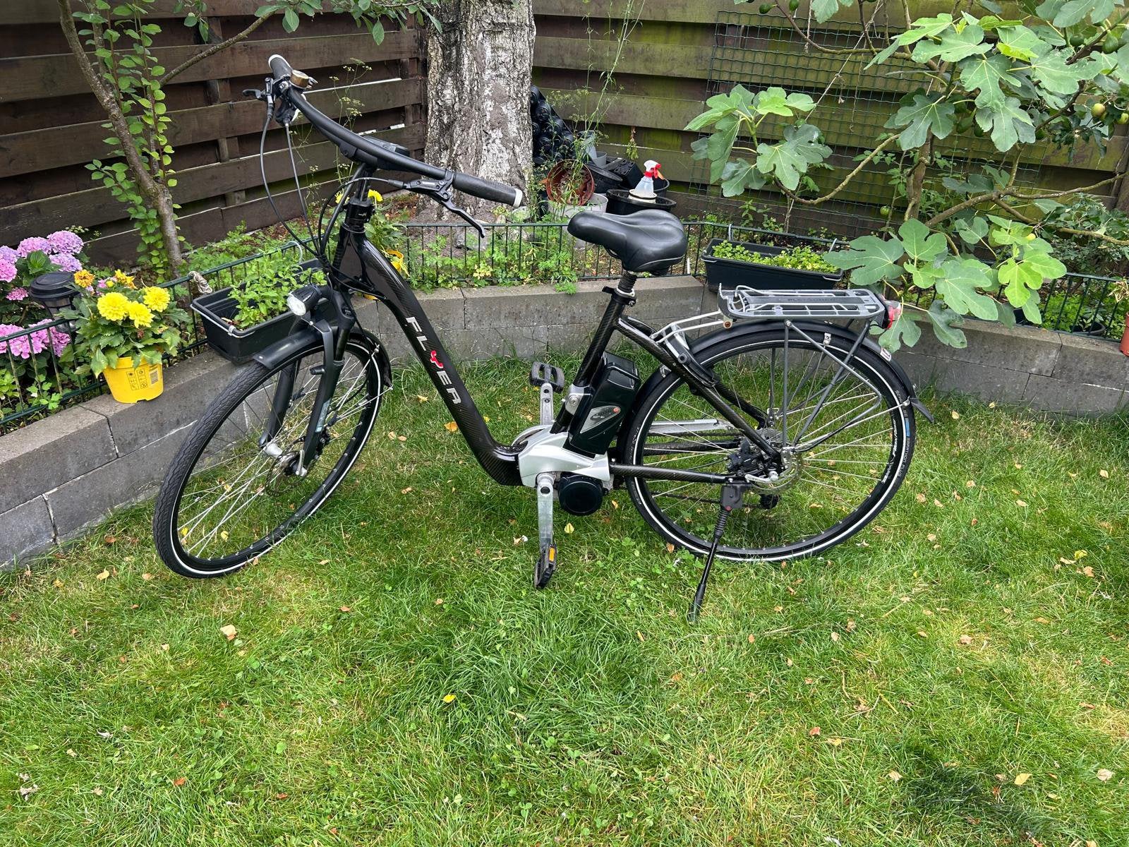 Elektrische fiets FLYER met grote accu, 47 tot 51 cm, Ophalen, Zo goed als nieuw, Overige merken