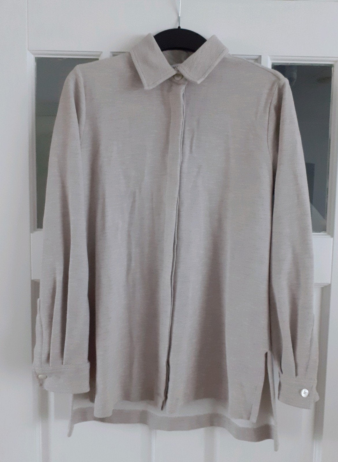 Vanilia beige/zandkleurige blouse maat 38, Kleding | Dames, Maat 38/40 (M), Vanilia, Beige, Ophalen of Verzenden